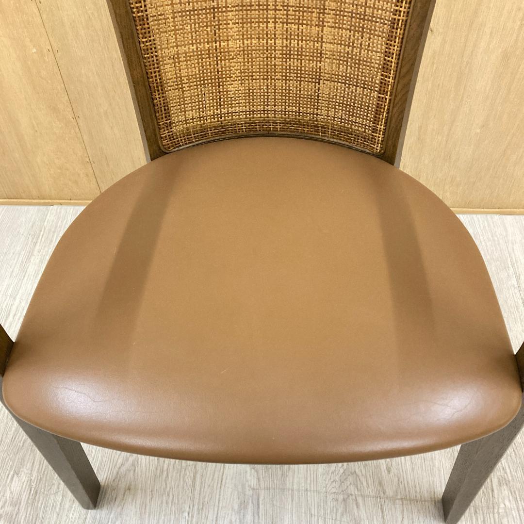 VINO ダイニングチェア　アームチェア　椅子　革製 B