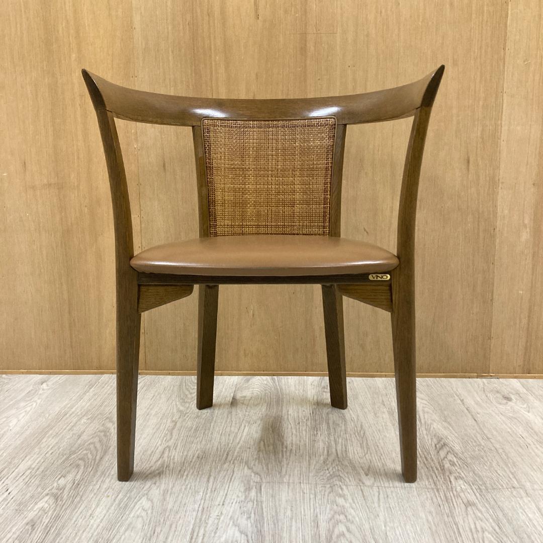 VINO ダイニングチェア　アームチェア　椅子　革製 B