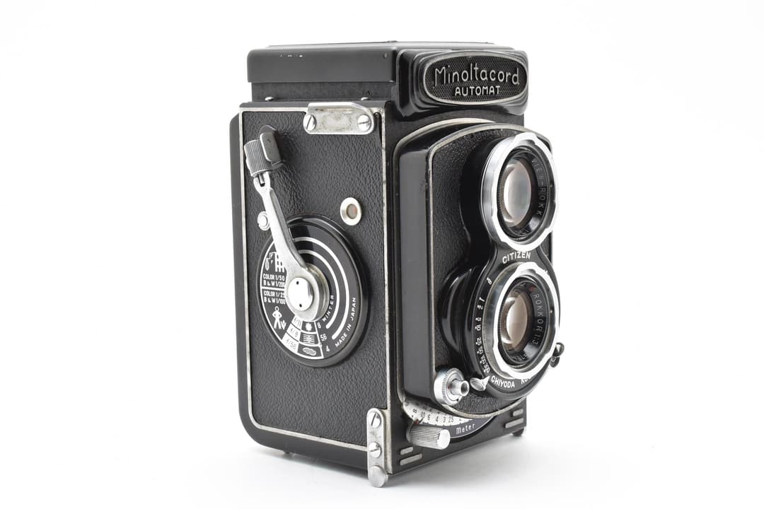 分解清掃 Minoltacord AUTOMAT 75mm F3.5 #9233