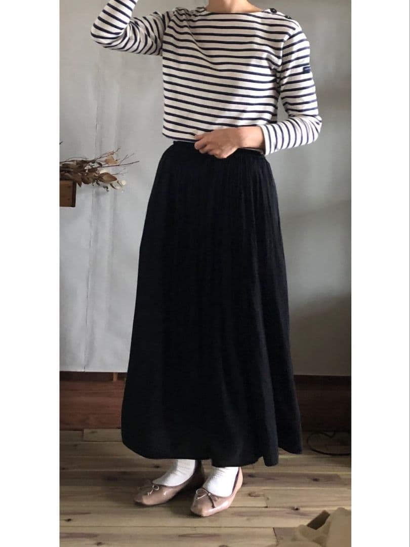 人気⭐美品　セントジェームス　ウエッソンT4サイズ　ホワイト×ブラック