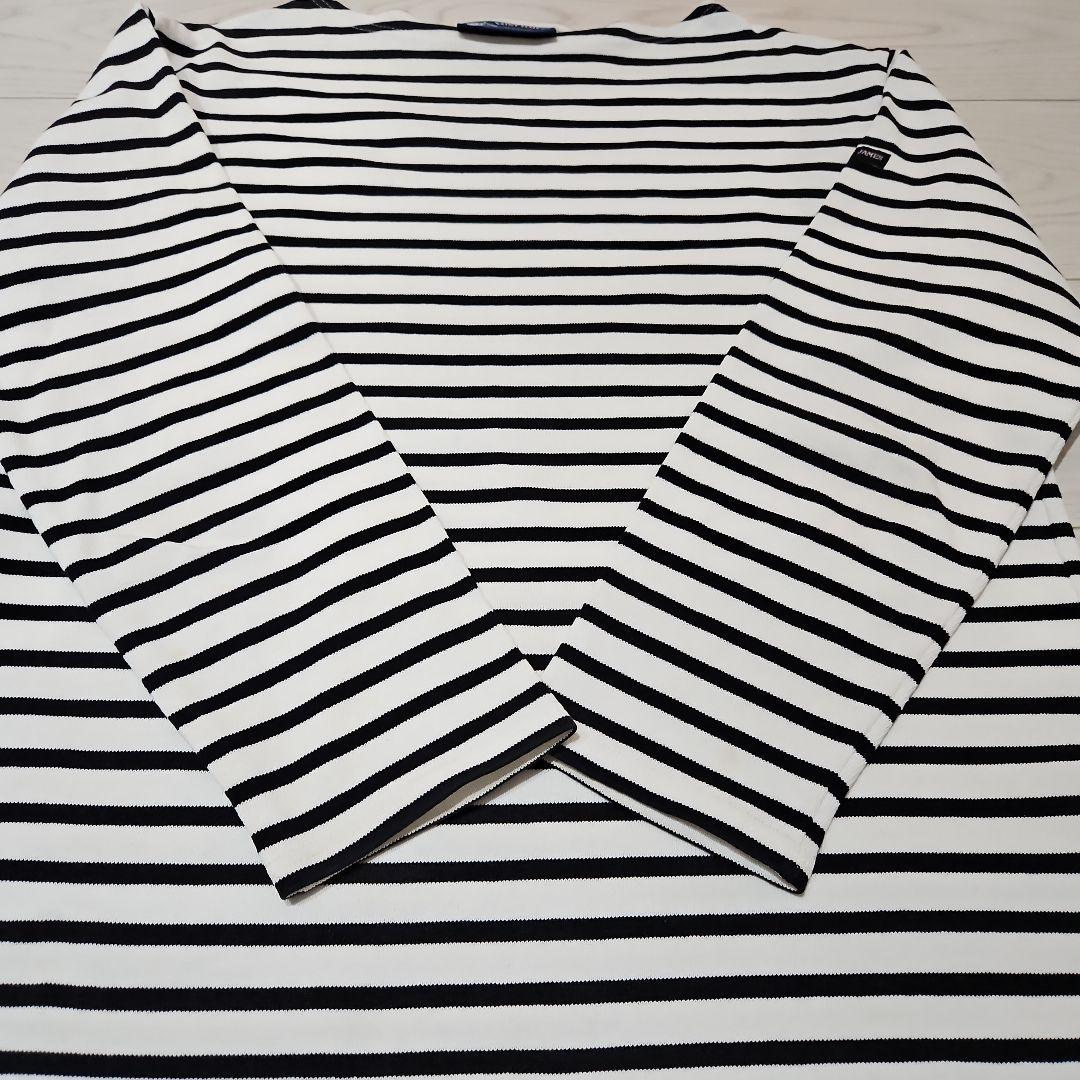 人気⭐美品　セントジェームス　ウエッソンT4サイズ　ホワイト×ブラック