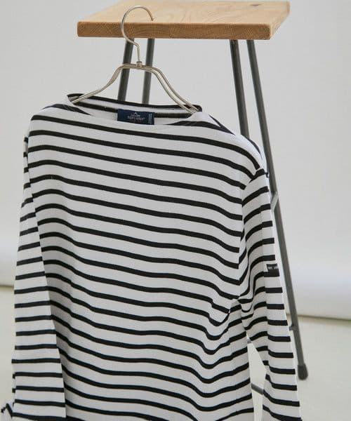 人気⭐美品　セントジェームス　ウエッソンT4サイズ　ホワイト×ブラック