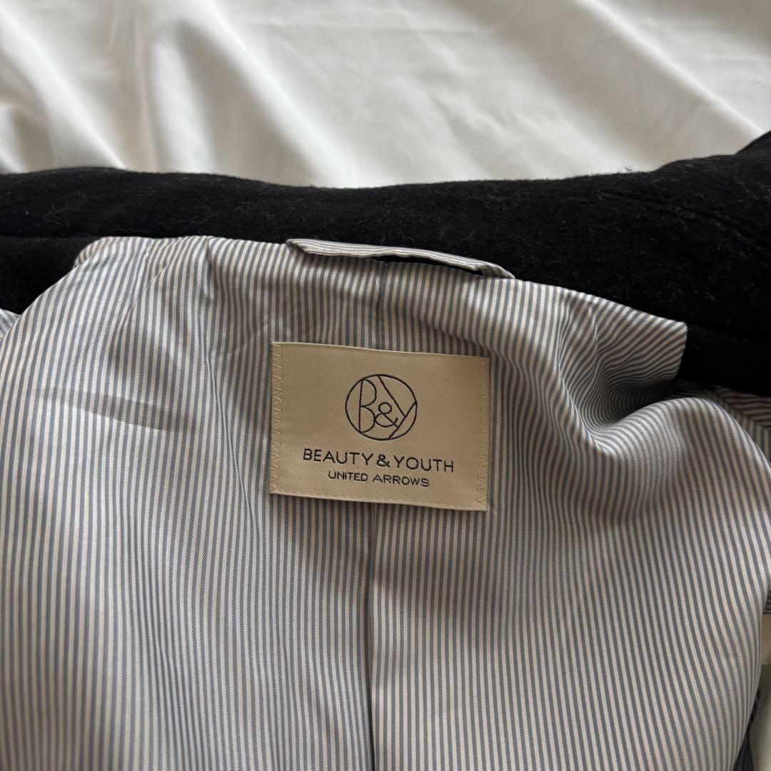 ナポレオンジャケット Pコート ウール 黒 メンズSモード お兄系 y2k