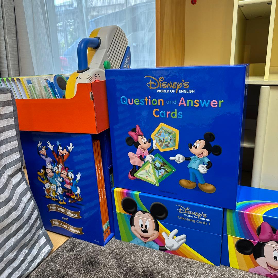 【未開封多数美品】ディズニー英語システムフルセット
