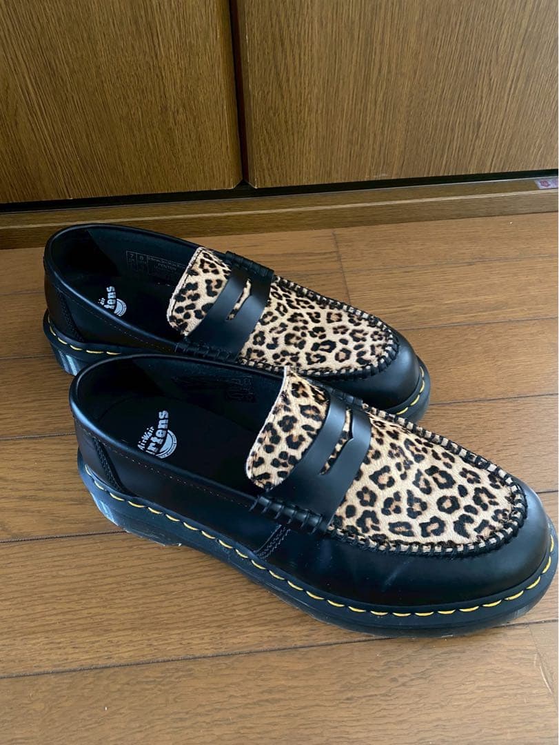 Dr.Martens ヒョウ柄ローファーUK7