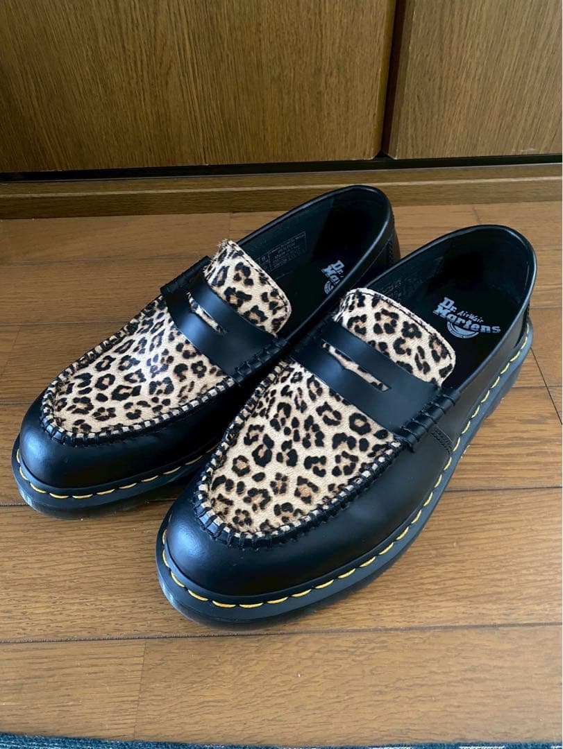 Dr.Martens ヒョウ柄ローファーUK7