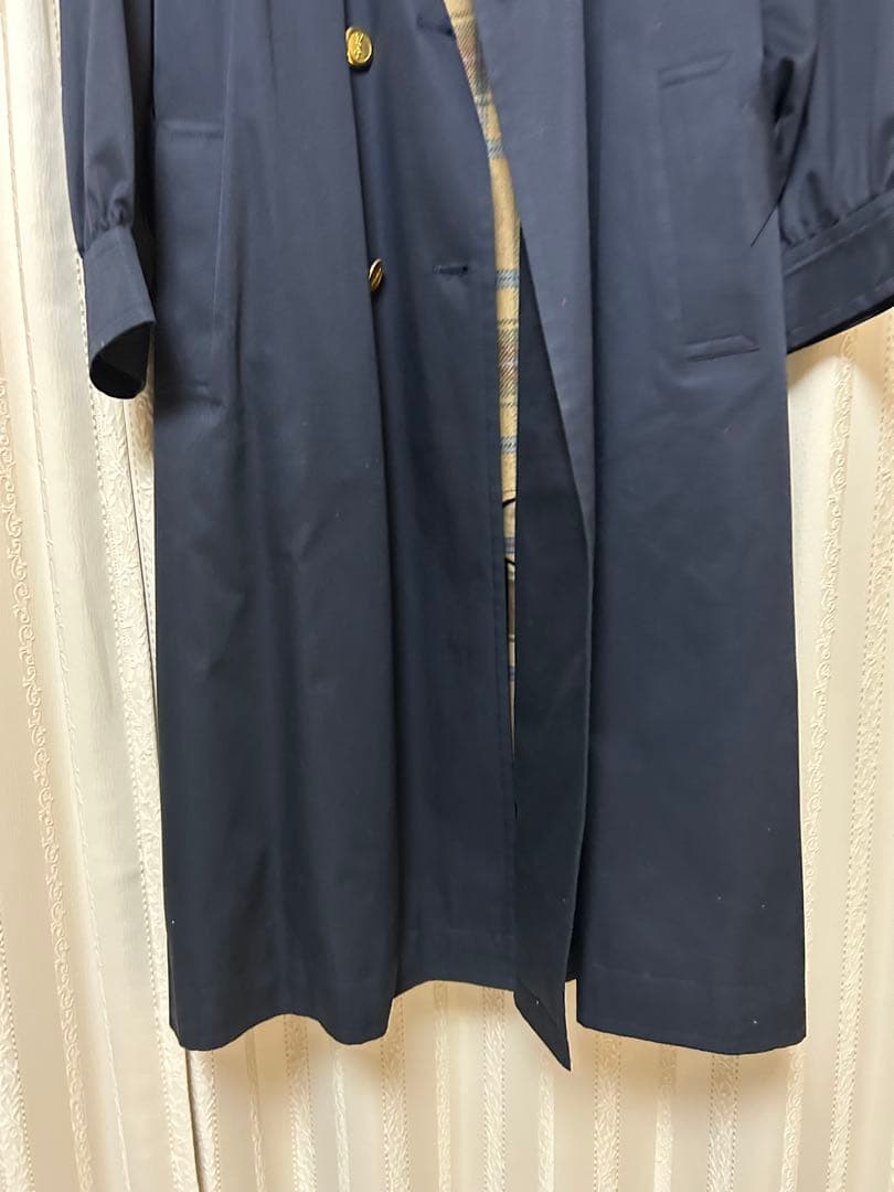 【新品未使用】Yves Saint Laurent ネイビー ロングコート M