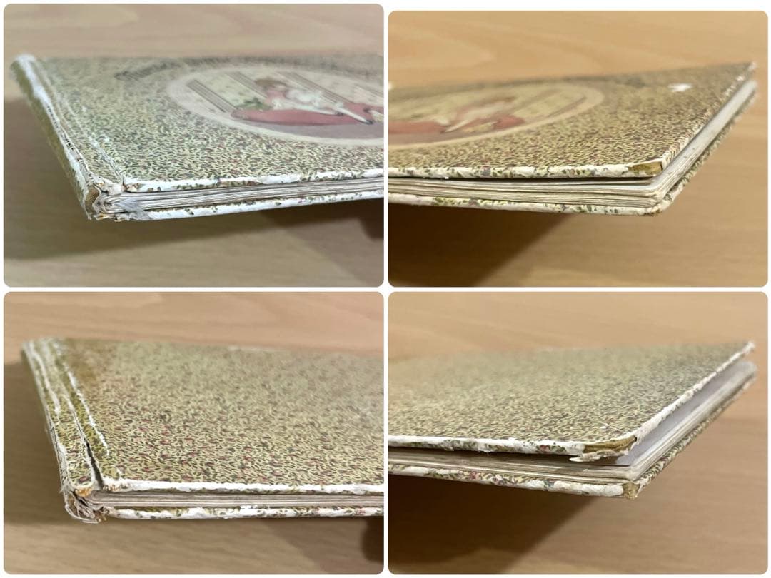 NO.332希少 アンティーク 洋書 古書 ル•メール 絵本 童謡 マザーグース