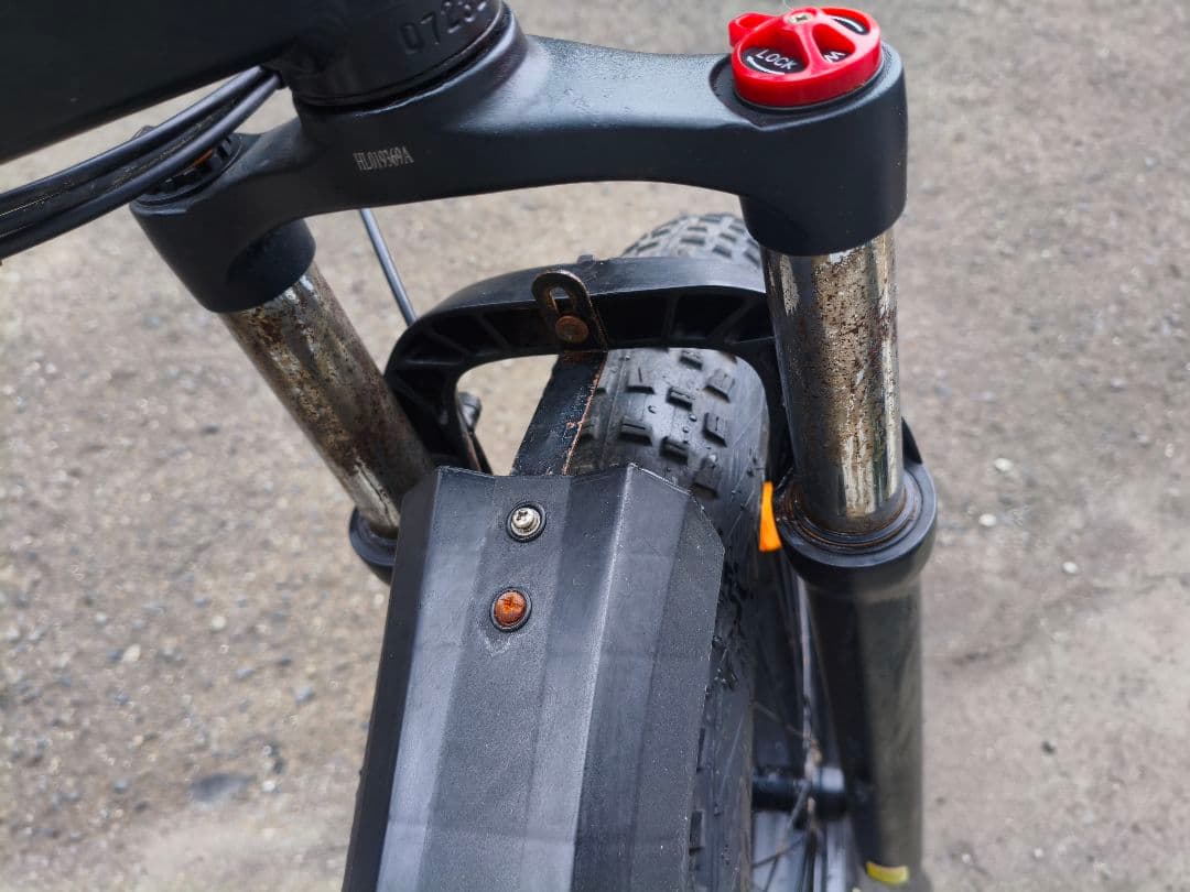 MOVE X 電動アシスト自転車 26インチファットタイヤ 折りたたみ