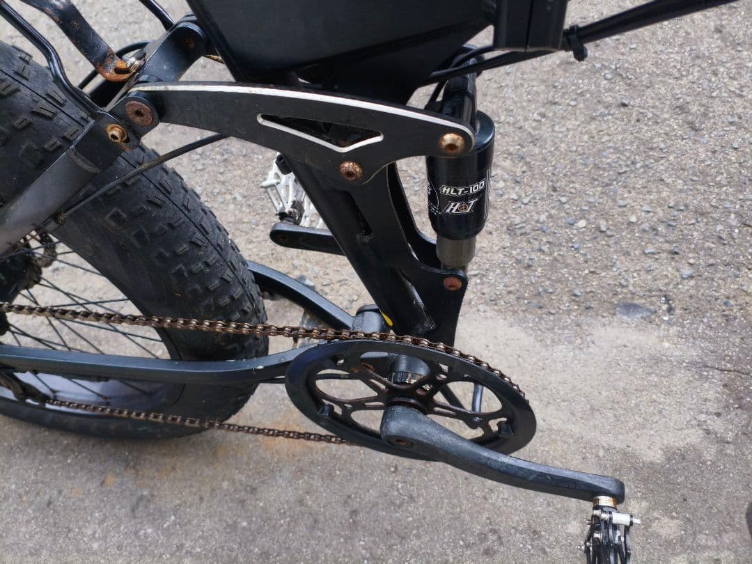 MOVE X 電動アシスト自転車 26インチファットタイヤ 折りたたみ