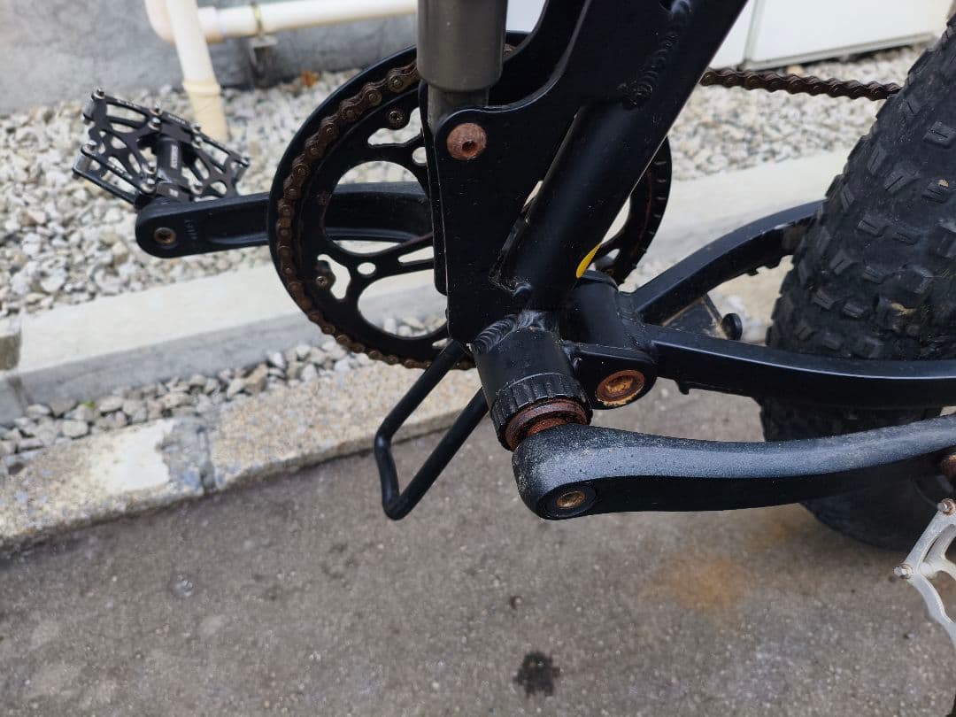 MOVE X 電動アシスト自転車 26インチファットタイヤ 折りたたみ