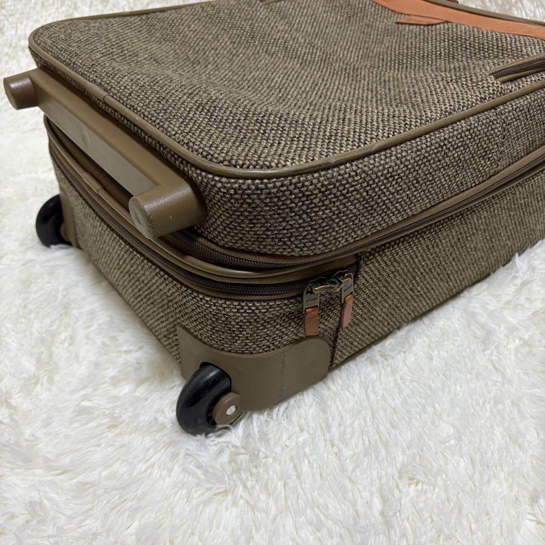 hartmann キャリーケース　ツイード