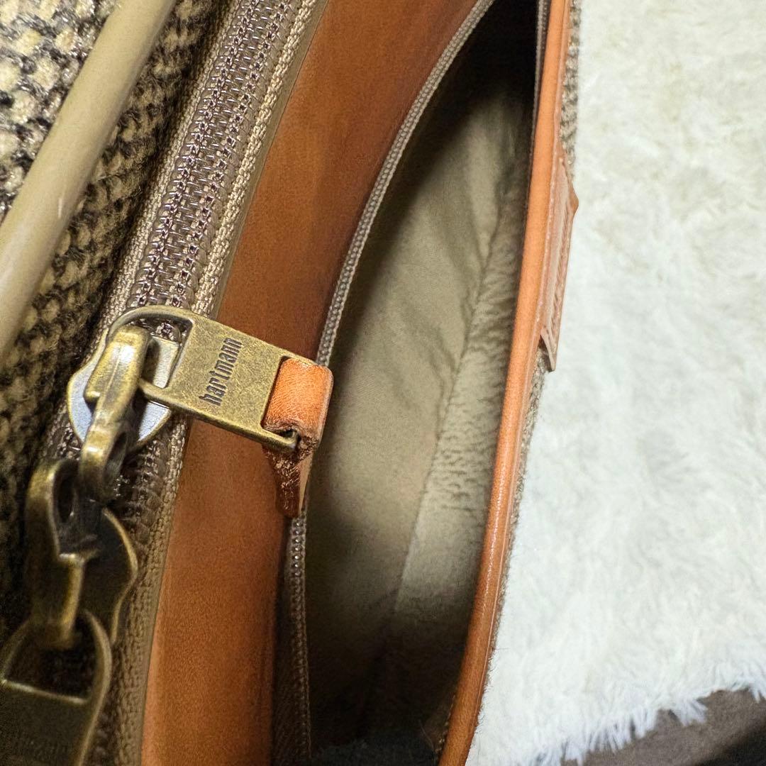 hartmann キャリーケース　ツイード