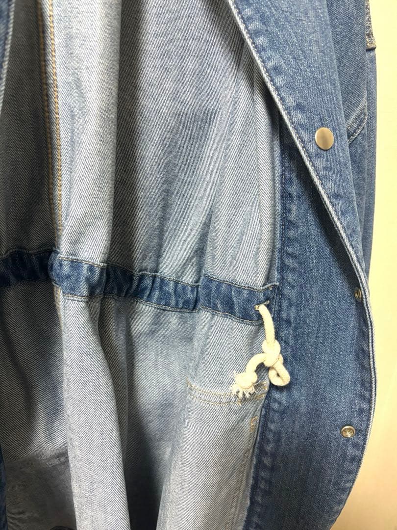 試着のみ SHIPS anyデニムワークジャケット