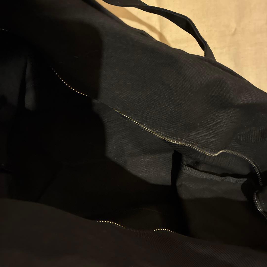 R&D.M.Co. ブラック トートバッグ LLサイズ