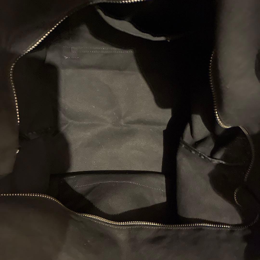 R&D.M.Co. ブラック トートバッグ LLサイズ