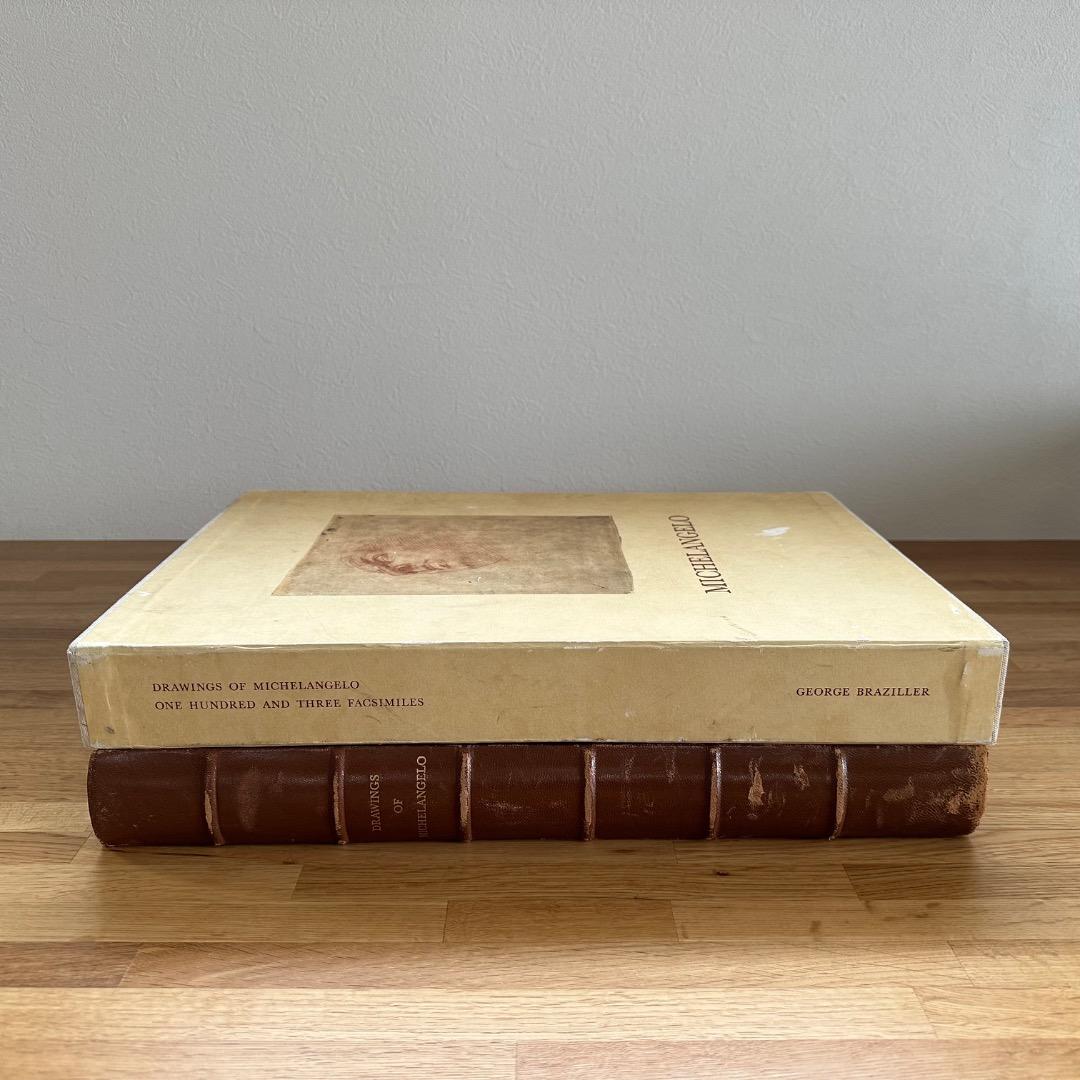 【洋書】ミケランジェロ デッサン素描103点 ジョージブラジラー 美術史 芸術書