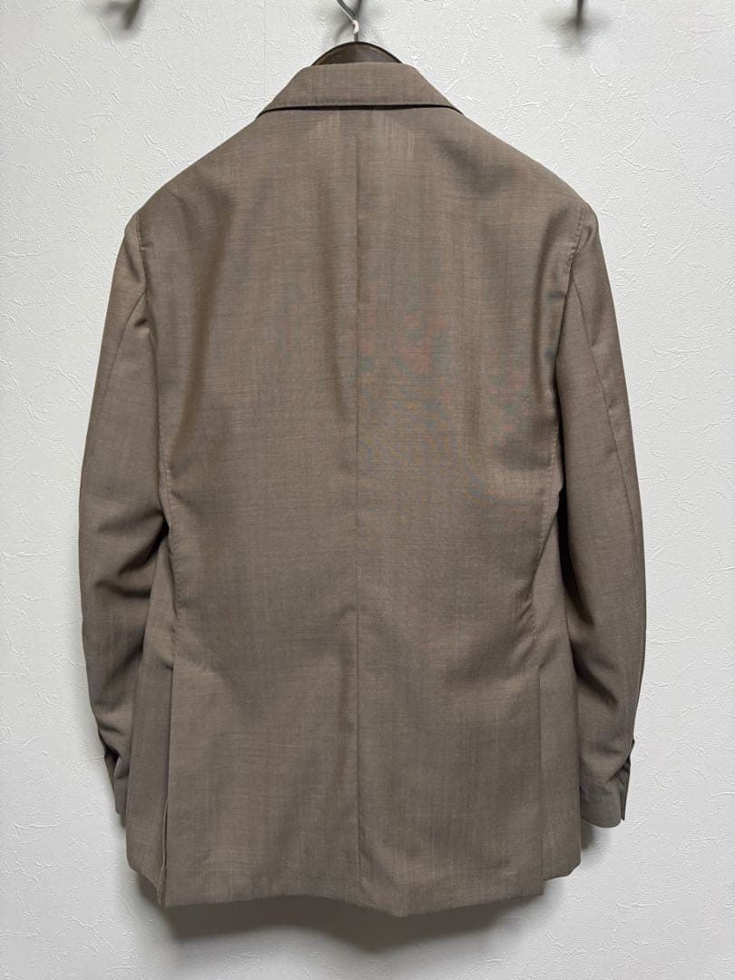 ラルディーニ シングルスーツ ウール ベージュ 春夏 46サイズ