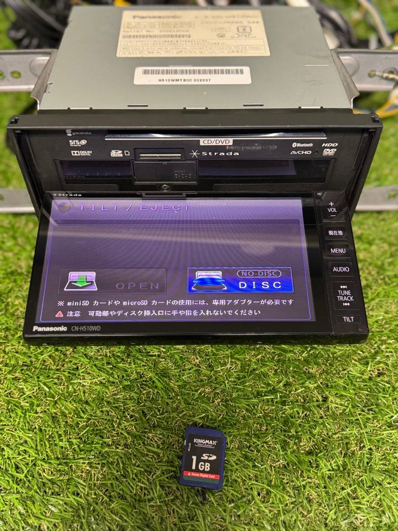 パナソニック CN-H510WD ストラーダ　Bluetooth フルセグ ナビ