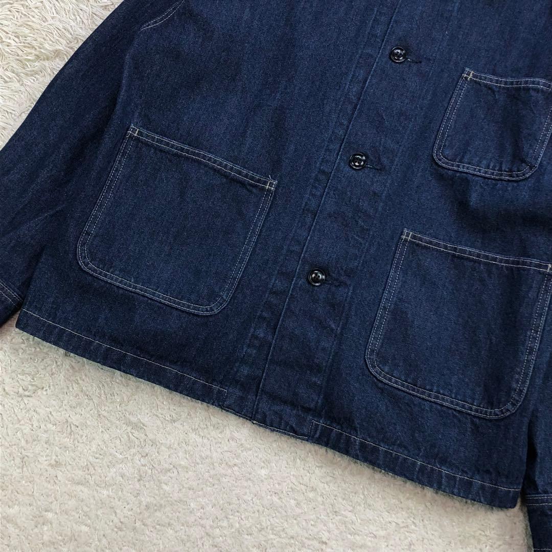 美品⭐現行 カグレ デニム カバーオール ジャケット ユニセックス F