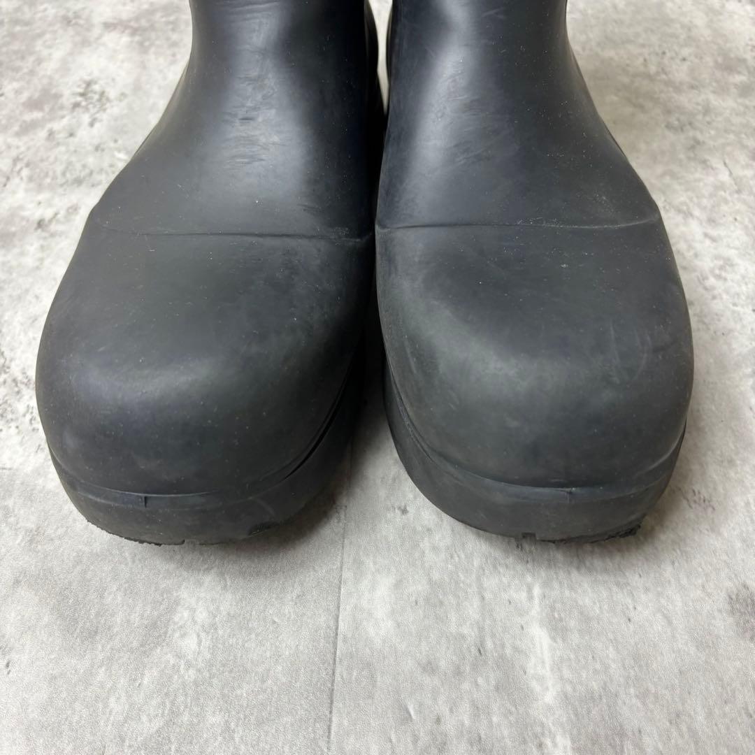 美品✨Bottega Veneta パドルブーツ ラバー 38 黒 保存袋付き