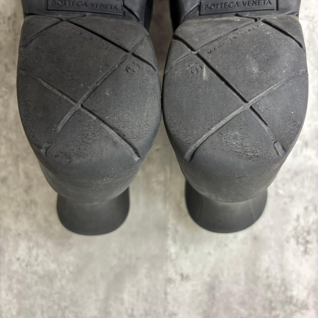 美品✨Bottega Veneta パドルブーツ ラバー 38 黒 保存袋付き
