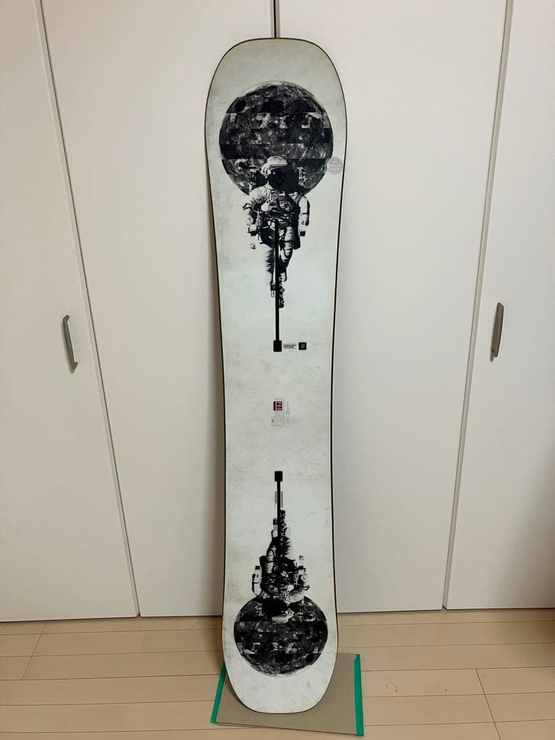 スノーボード　バートン　プロセス　オフアクシス　155cm