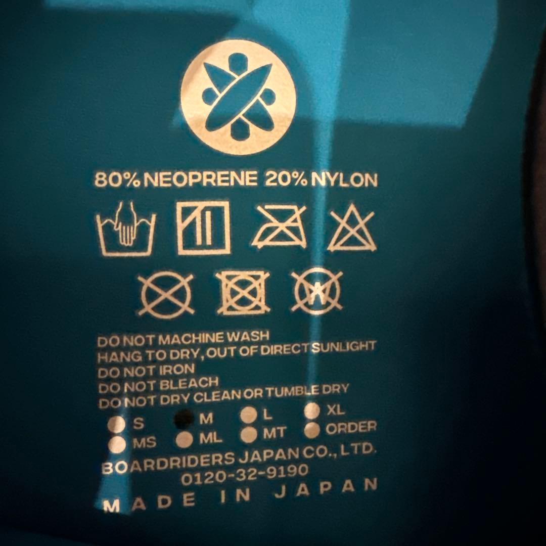 ROXY ブラック ドライスーツ超美品 Mサイズ