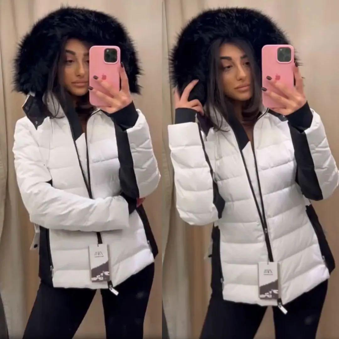 ZARA ザラ　スキーウェア　ダウンジャケット　スキーコレクション　スノボ