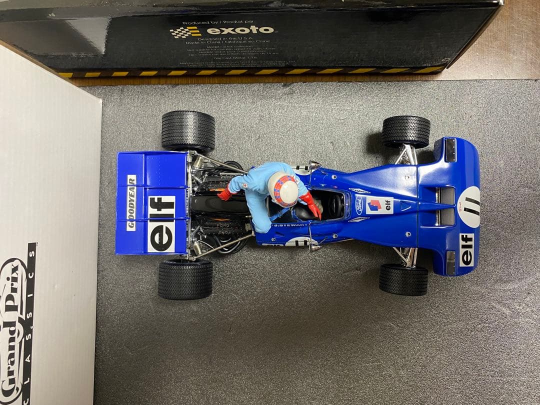 エグゾト 1/18 ティレル フォード 003 カナダGP 1971 #11