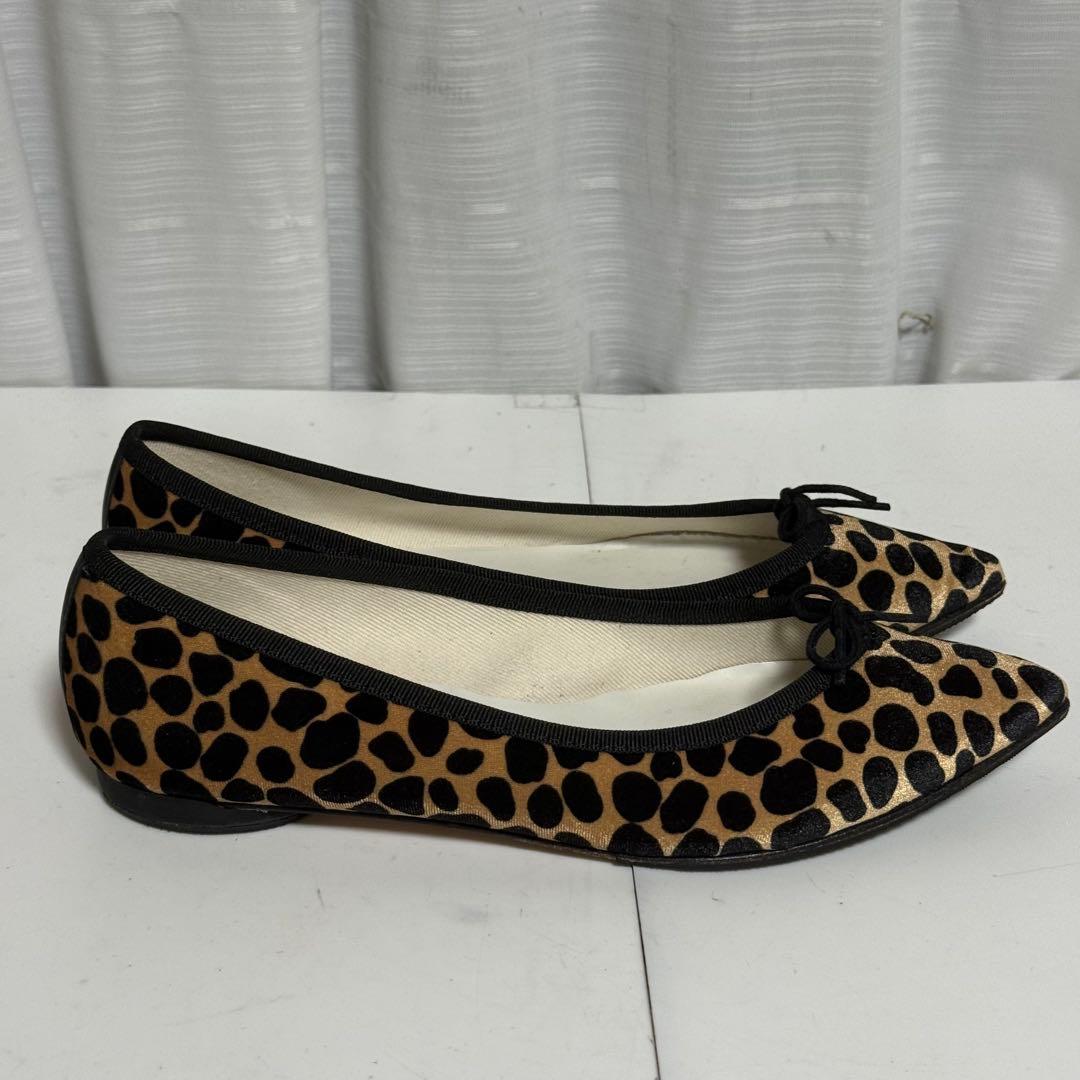 ⭐️極美品⭐️repetto レペット　レオパード柄 バレエシューズ