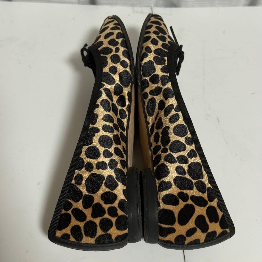 ⭐️極美品⭐️repetto レペット　レオパード柄 バレエシューズ