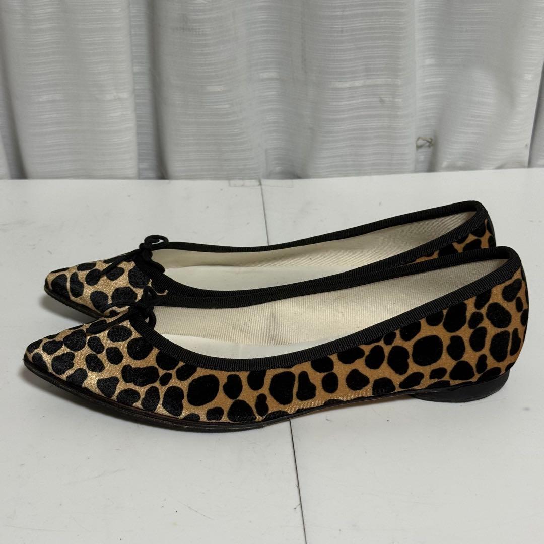 ⭐️極美品⭐️repetto レペット　レオパード柄 バレエシューズ