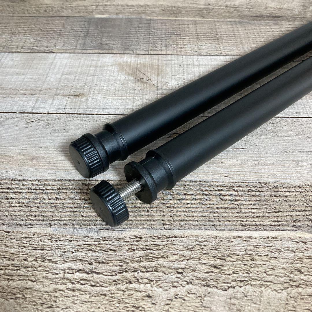 IGT 400脚　ブラック　BLACKCAMP スノーピーク　セパレートIGT