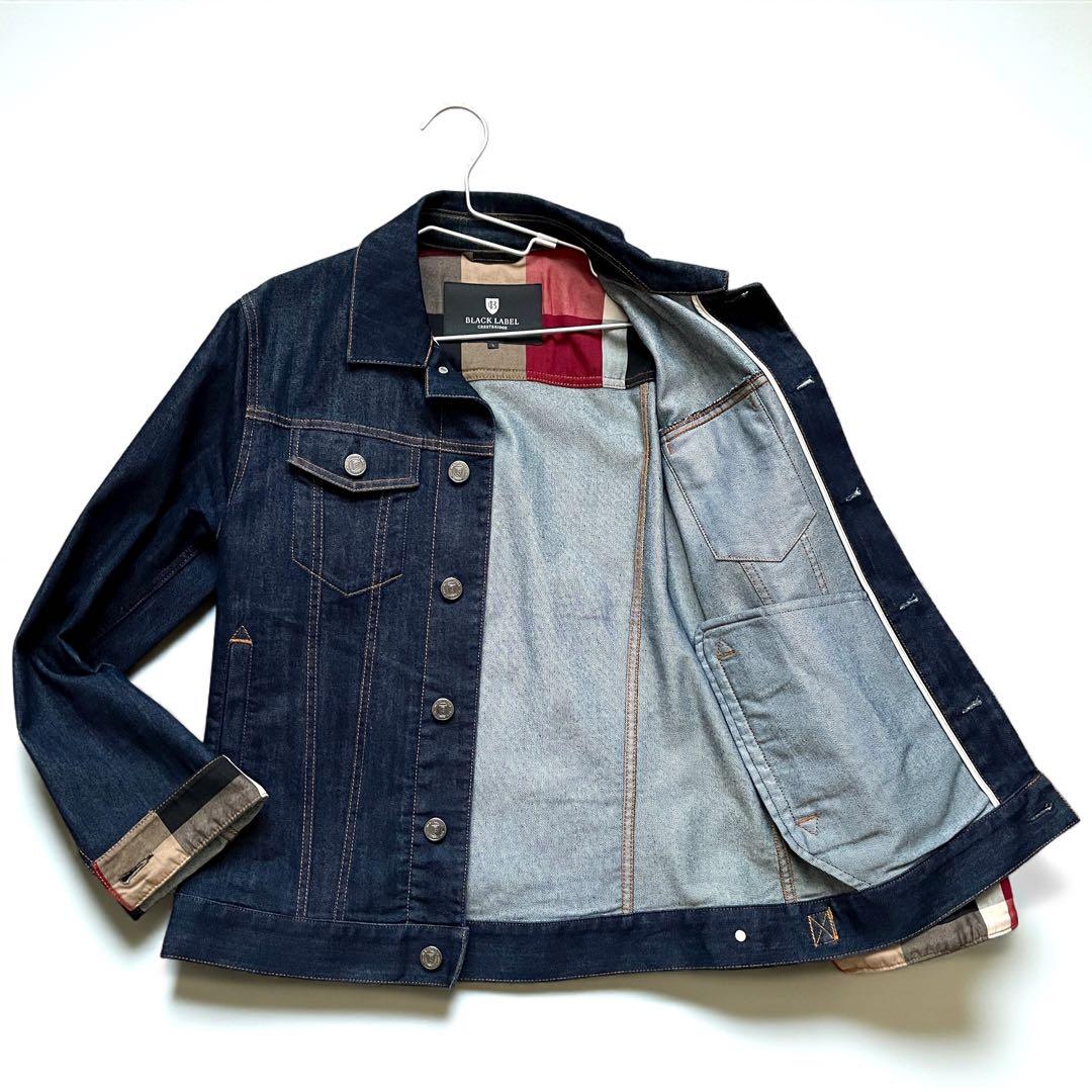 極美品 BLACK LABEL CRESTBRIDGE デニムジャケ サイズ L