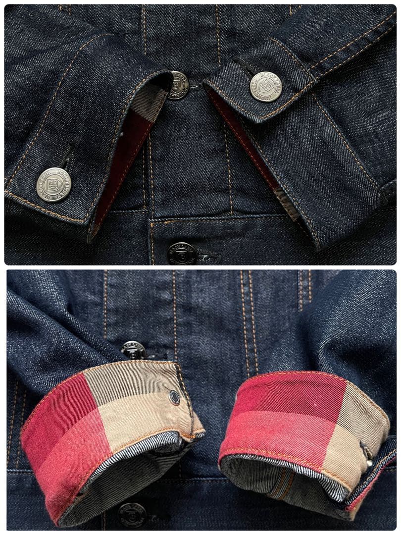 極美品 BLACK LABEL CRESTBRIDGE デニムジャケ サイズ L