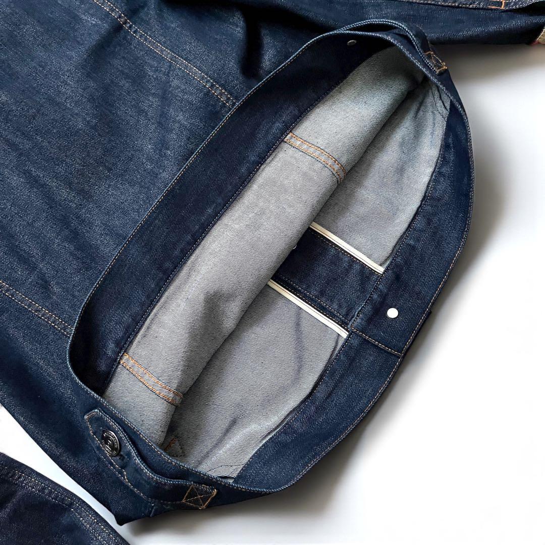 極美品 BLACK LABEL CRESTBRIDGE デニムジャケ サイズ L