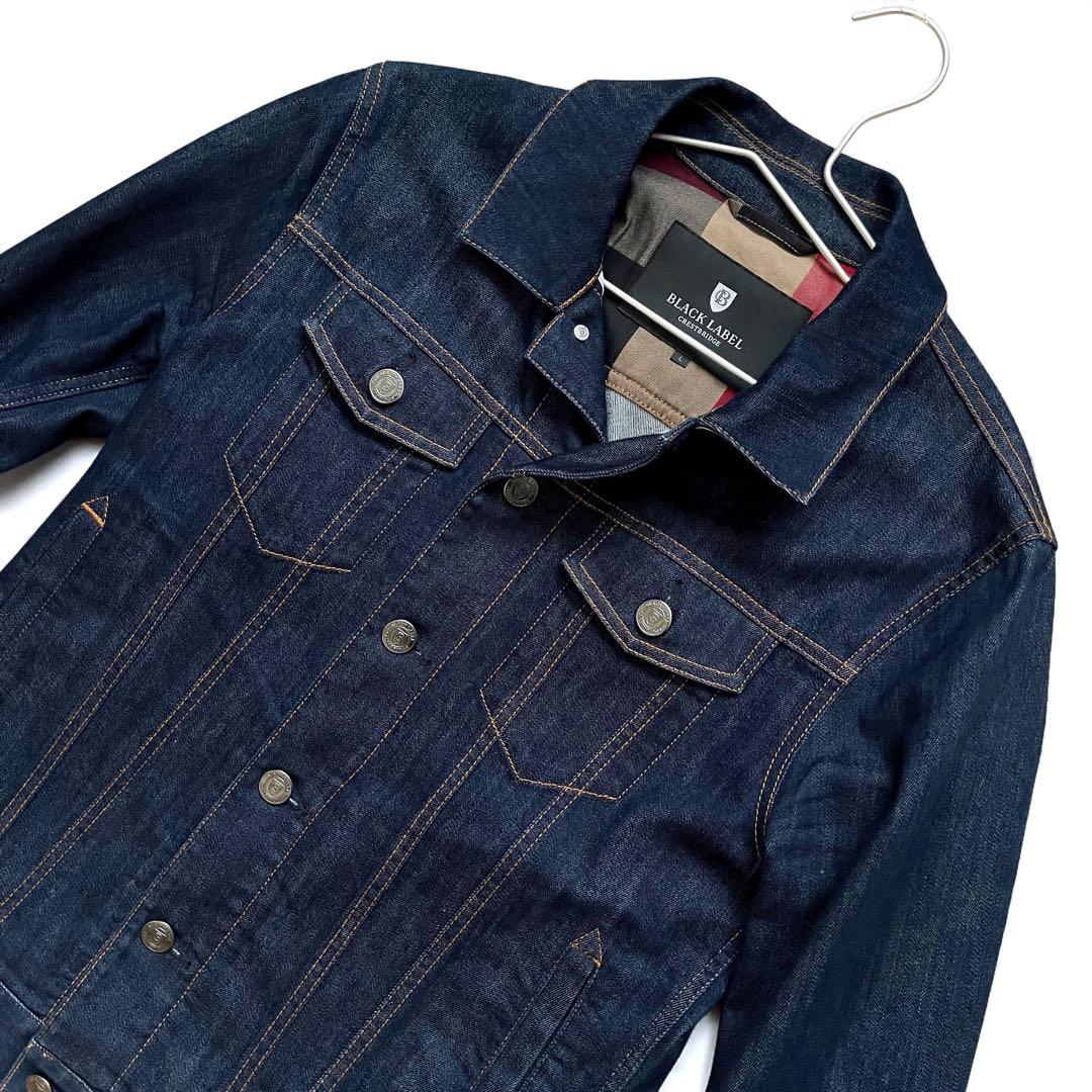 極美品 BLACK LABEL CRESTBRIDGE デニムジャケ サイズ L