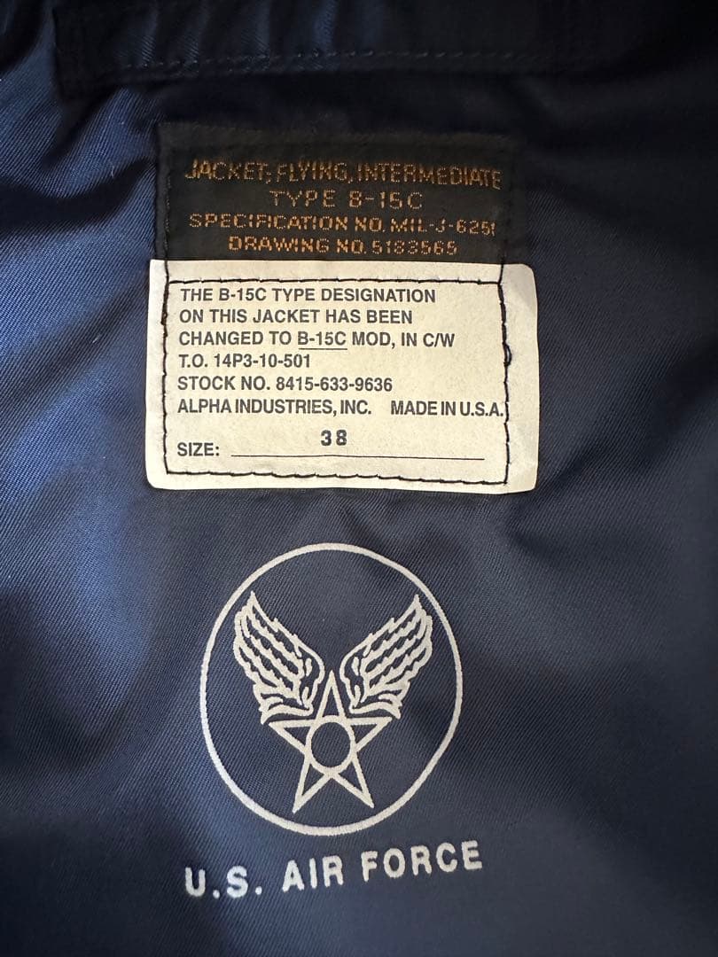 ジャケット・アウター SOLDOUT Alpha Industries made in USA