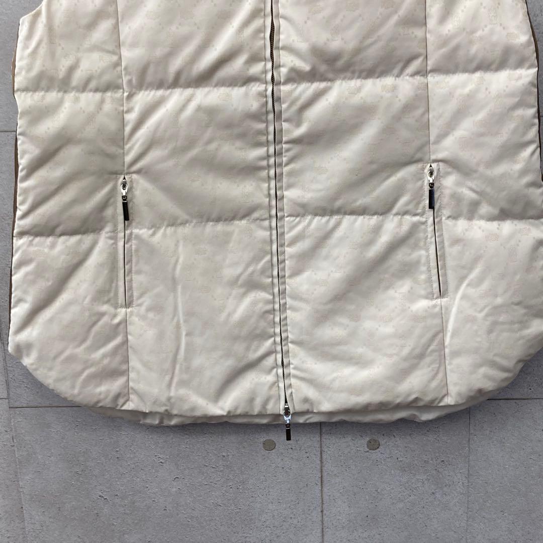 MORABITO BLANC モラビト ブラン ダウンベスト ベージュ 38