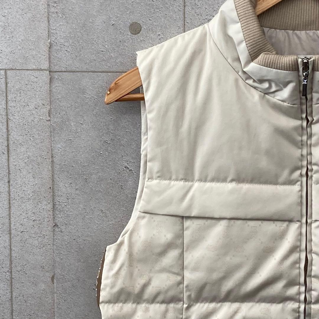 MORABITO BLANC モラビト ブラン ダウンベスト ベージュ 38