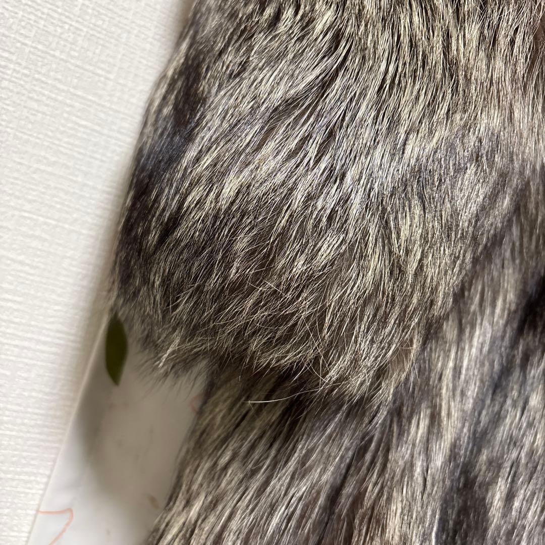 エンバ EMBA最高級ベストクオリティシルバーフォックス毛皮