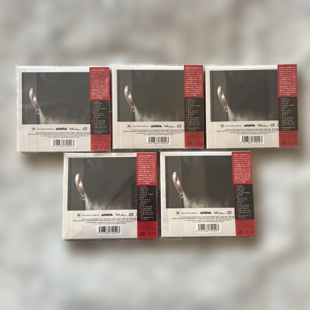 Damiano David 新品初回限定盤タワレコ渋谷初日購入特典付 5枚セット