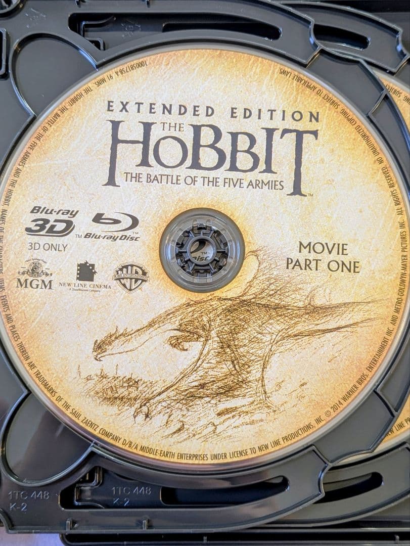 ホビット 決戦のゆくえ エクステンデッド・エディション Blu-ray 5枚組