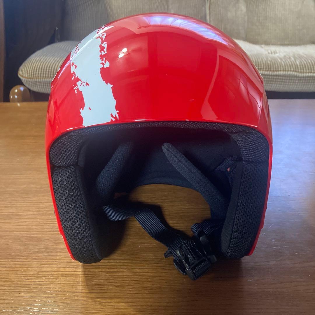SWANS 赤 ヘルメット