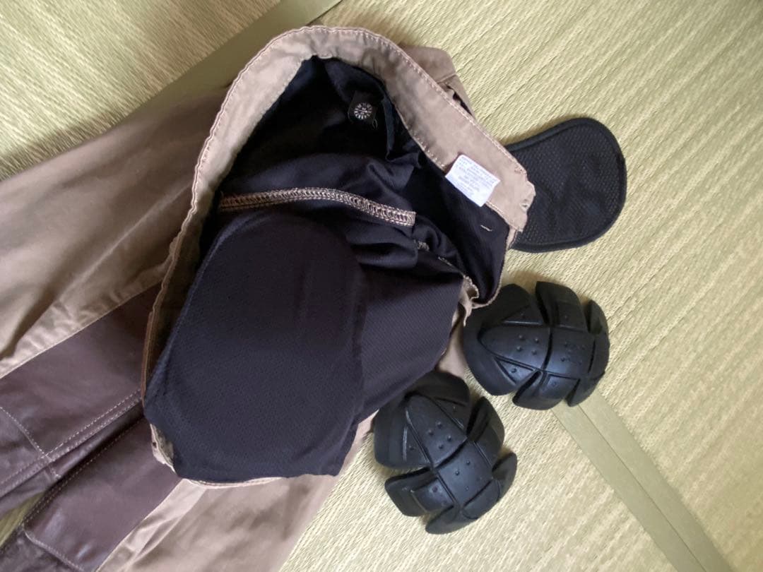 DEGNER デグナー DP-32 XL ライディングパンツ 本革 パッド付