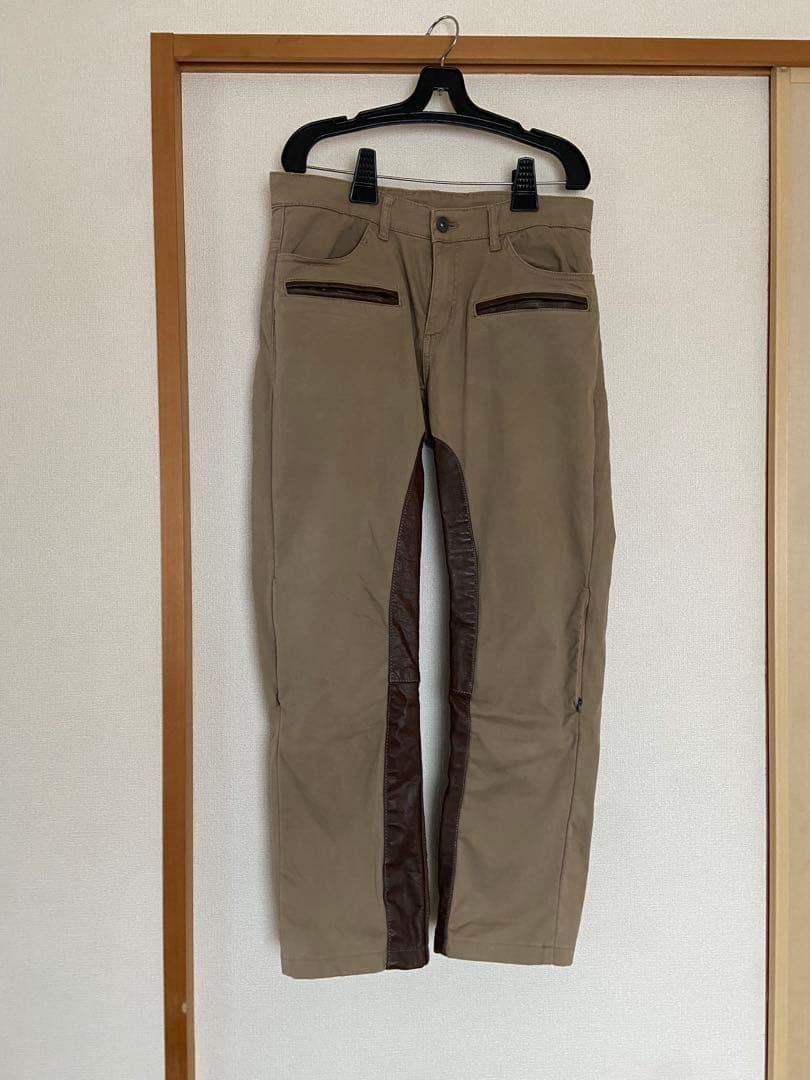 DEGNER デグナー DP-32 XL ライディングパンツ 本革 パッド付