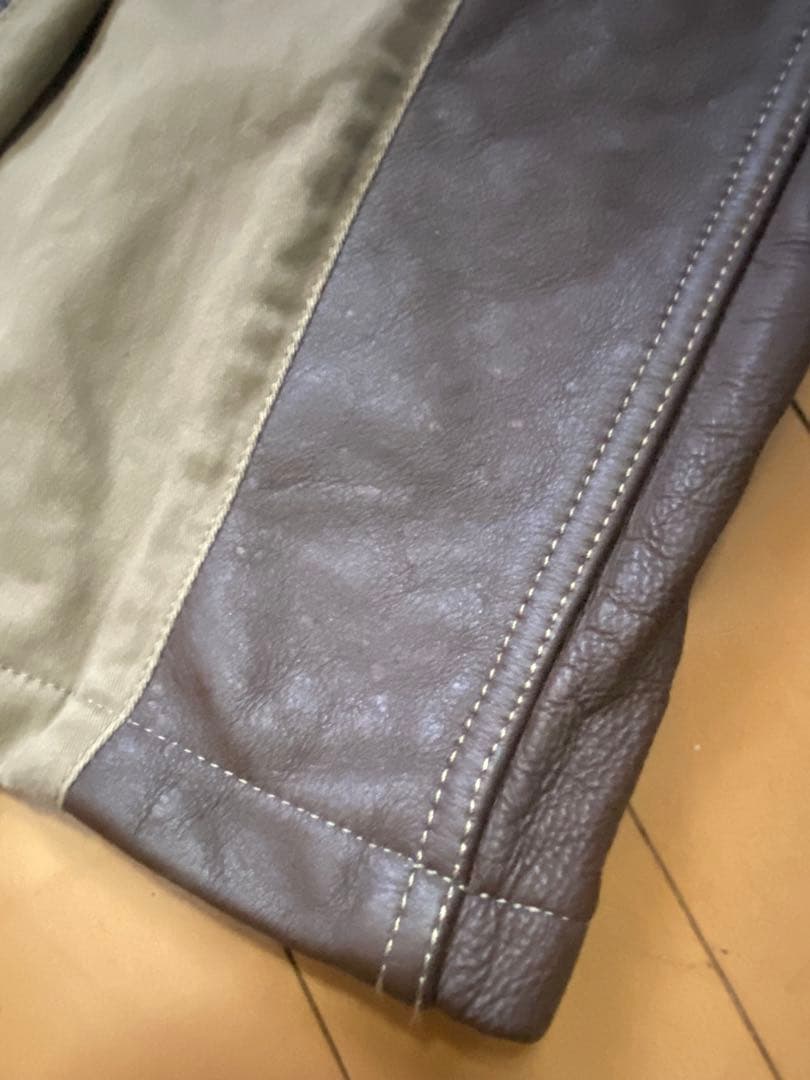 DEGNER デグナー DP-32 XL ライディングパンツ 本革 パッド付