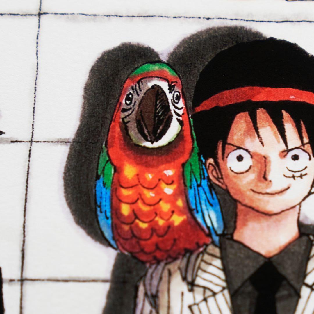 世界20部限定　ワンピース NFT 集英社マンガアート　複製原画　2枚セット