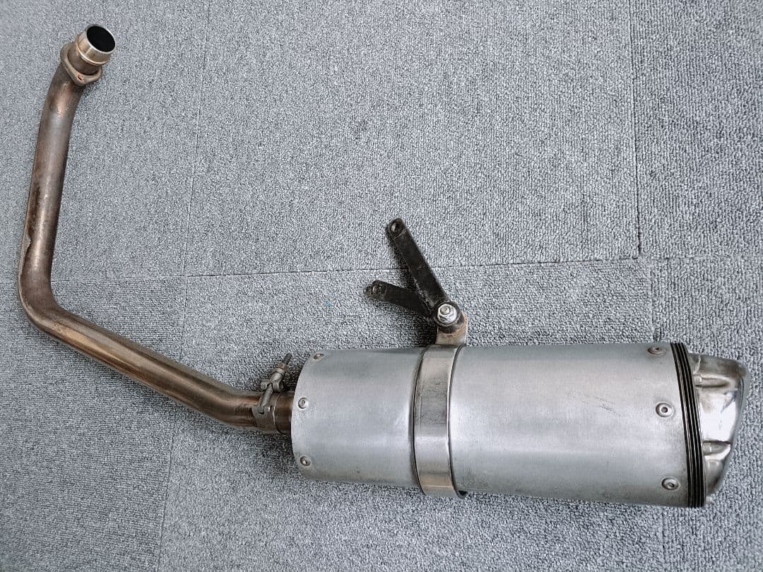 ホワイトブロス製 FTR223 MC34 フルエキダウンマフラー ホンダスパトラ